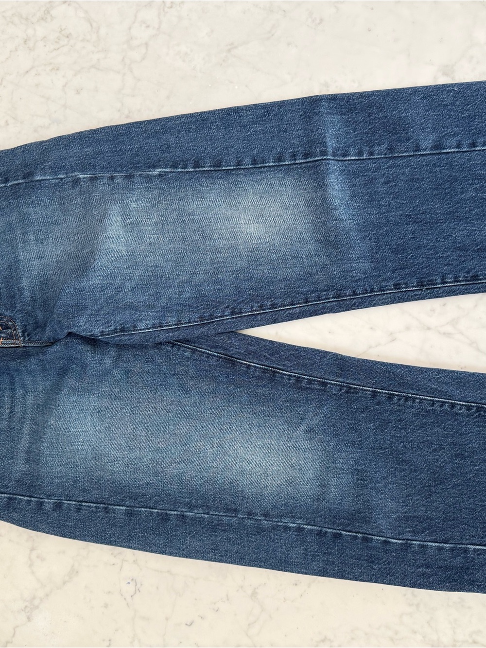 MOTHER The Half-Pipe Ankle Jeans Women’s 27 Wide Leg Barrel Crop Medium Wash - Picture 3 of 6